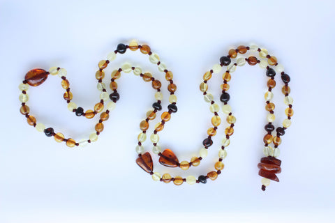 baltic amber mala beads necklace