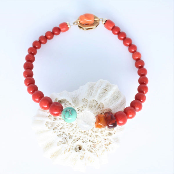 Red Coral Bracelet